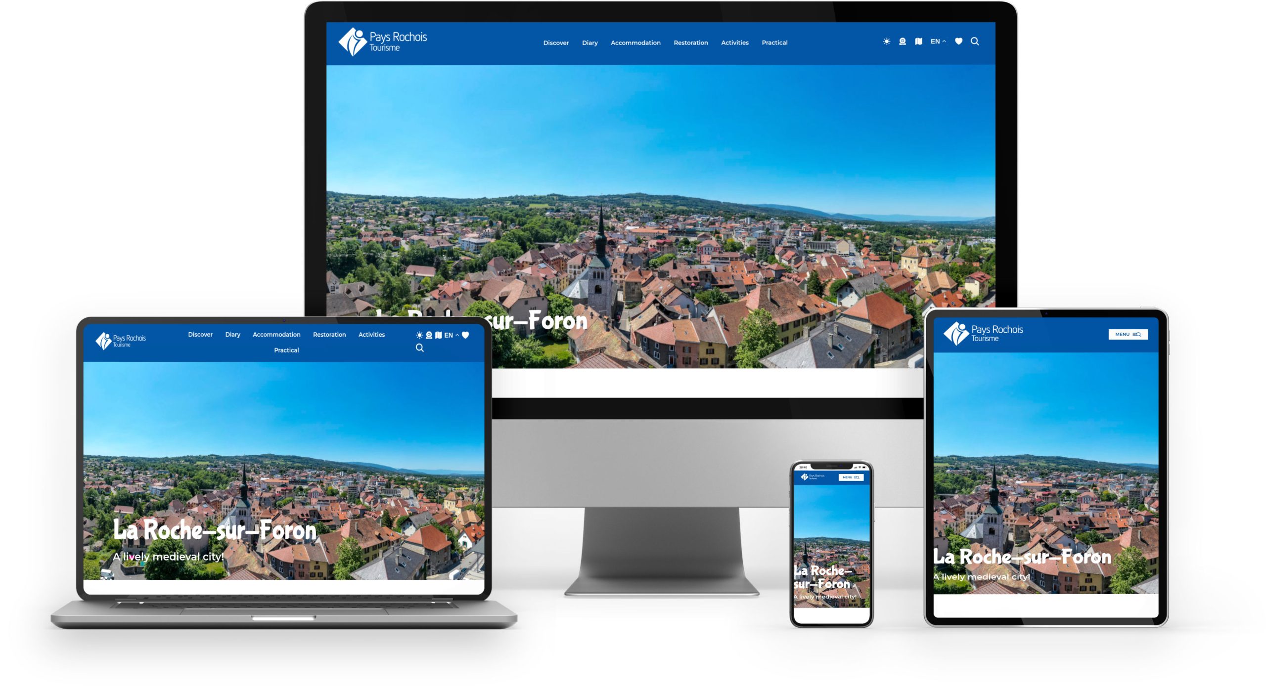 Pays Rochois Tourisme - mockup