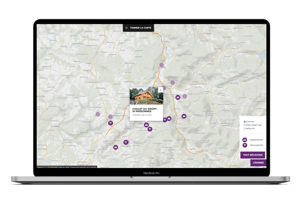 Cartographie Interactive illicoweb 1