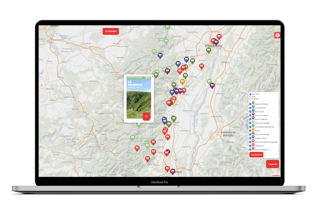 Cartographie Interactive illicoweb 2