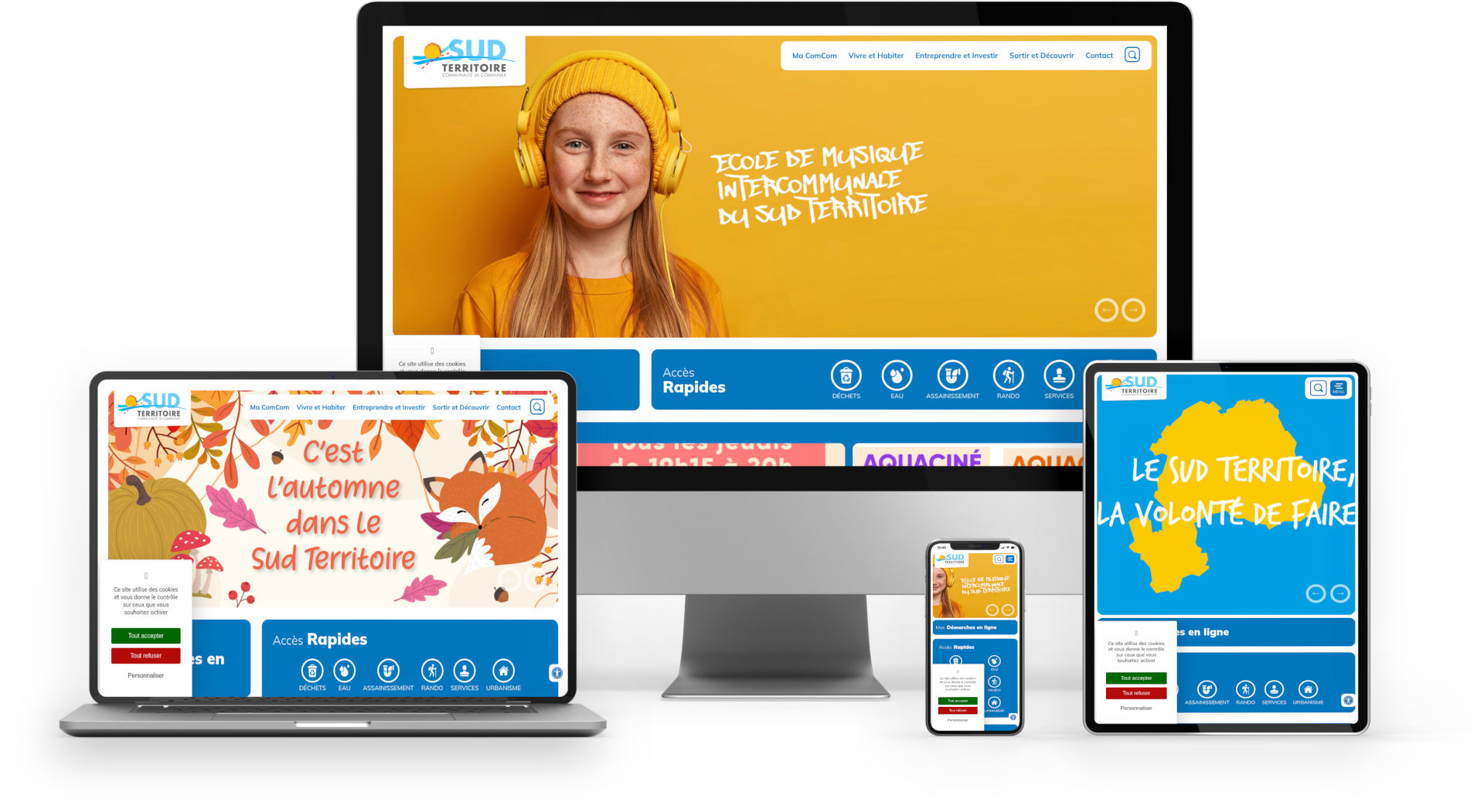 CC Sud Territoire - mockup